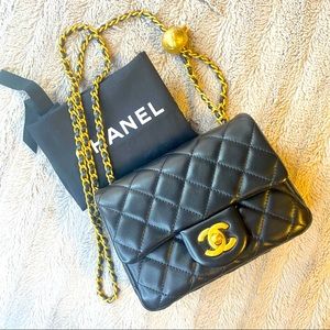 New! Chanel Pearl Crush Square Mini